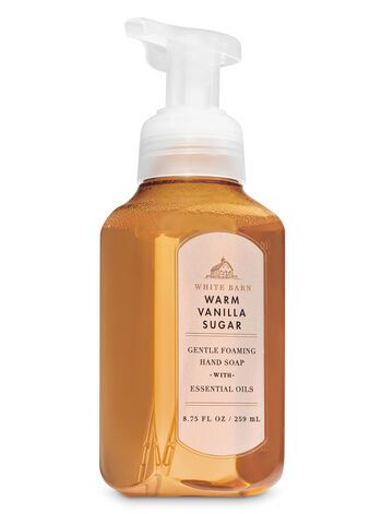 Warm Vanilla Sugar Gentle Foaming Hand Soap | Bath & Body Works Essential Oil Hand Soap, Warm Vanilla Sugar, Vanilla Soap, Bath N Body Works, Hand Soaps, Bath And Body Work, Foam Soap, Bath And Body Care, Foaming Hand Soap