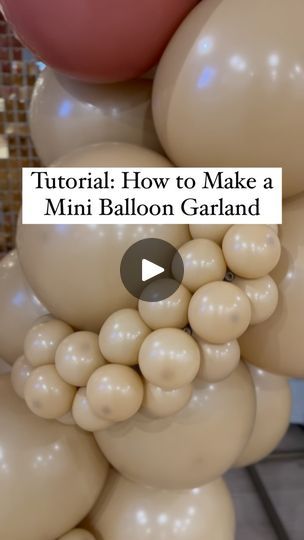 Balloon Decorations Diy Tutorials, Balloon Arch Diy, How To Make Balloon, Mini Garland, Balloon Clusters, Balloon Artist, Balloon Display, Balloon Installation, Mini Balloons