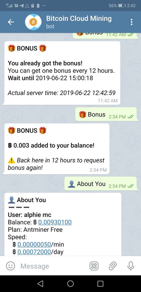 Earn 0.003 Bitcoin every 12hrs for free with this mining Bot. I'm up to 0.009 Btc after a day. Btc Miner, Bitcoin Generator, Bitcoin Mining Software, Free Bitcoin Mining, Cloud Mining, Bitcoin Miner, Bitcoin Cryptocurrency, Ways To Earn Money, Bitcoin Mining