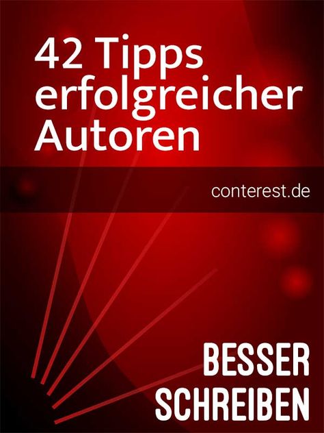 42 Tipps erfolgreicher Autoren: Besser schreiben! Research Writing, Ebook Marketing, Write It Down, Blog Social Media, Write To Me, Writing Inspiration, Creative Writing, Reading Writing, Writing Tips