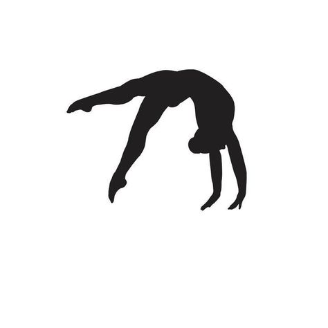 Gymnastics Tattoo Ideas, Gymnastic Logo, Gymnastics Tattoo, Gymnastics Logo, Gymnastics Silhouette, Gymnast Silhouette, Gymnastics Ideas, Gymnastics Art, Tumbling Gymnastics