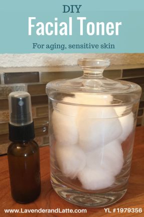 DIY Facial Toner for aging, sensitive skin #beauty #nontoxic #diybeauty Facial Toner Recipe, Diy Toner, Shake Bottle, Diy Facial, Essential Oils For Skin, Sensitive Skin Care, Skin Toner, Toner For Face, Facial Toner