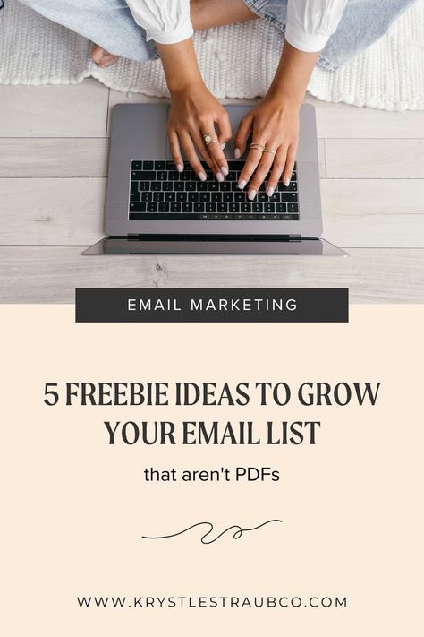 Say goodbye to the boring PDFs that end up not getting opened. In this post, you'll find 5 different freebie formats to try for your next opt-in to grow your email list. Freebie Ideas, Ideal Client, Content Marketing Strategy, Marketing Strategies, Email List, Email Marketing, Content Marketing, Marketing Strategy, To Grow