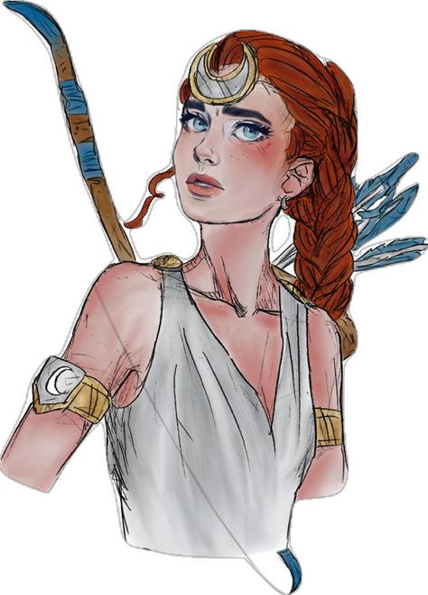 Artemis Percy Jackson, Artemis Art, Artemis Greek Goddess, Greek Goddess Art, Goddess Of The Hunt, Artemis Goddess, Apollo And Artemis, Zio Rick, Greek Mythology Gods