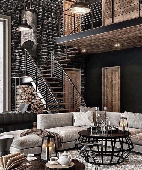 Nine Ways to Incorporate Industrial Chic Interior Design Industrial House Decor, Industrial Style Interior Design, Interior Design Country, Industrial Chic Interior, Urban Industrial Decor, Design Interior Modern, Industrial Chic Interior Design, Industrial Chic Decor, Industrial Style Interior