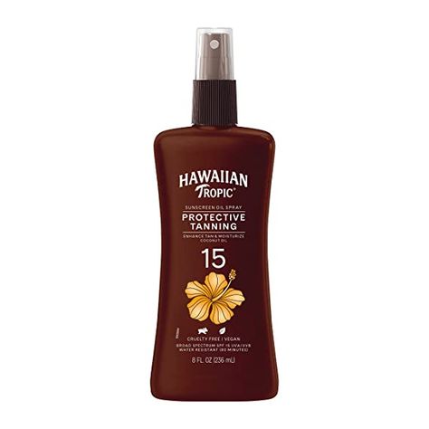 Hawaiian Tropic Tanning Oil, Good Amazon Finds, Tropic Island, Summer Girl Aesthetic, Groceries List, Tanning Oils, Outdoor Tanning, Gifts Wishlist, Sunscreen Oil