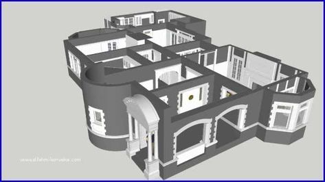 3dwarehouse Sketchup, Residential Building Design, House Bloxburg, Ryan Murphy, Sims House Plans, Horror House, 3d Warehouse, Sims House, Story House