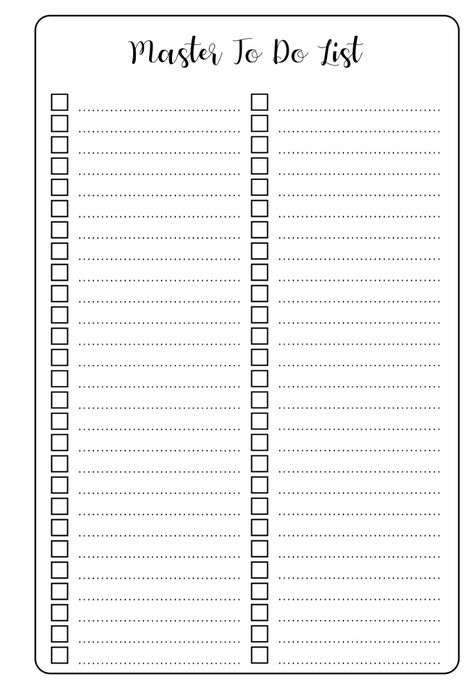 Master List Template, Dairy Template, Health Planner Free, Personal Budget Template, Organization Planner, Weekly Planner Free Printable, Study Planner Printable, Weekly Planner Free, Monthly Planner Template