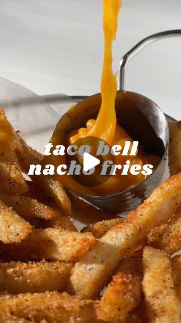 Greg | Vegan Comfort Food Recipes on Instagram: "✨ TACO BELL✨ doesn’t know what’s coming 🫡 NACHO FRIES and cheese dip is EVERYTHING and better than the original. Find out how to make them here 👇

For the Nacho Fries

3 cups frozen French fries ( I used Cavendish brand from Costco)
2 tbsp paprika
1 1/2 tsp salt (add more for taste if needed)
1/2 tsp chili powder
1/2 tsp chipotle powder
1/2 tsp garlic powder
1/2 tsp onion powder
1/2 tsp black pepper

For The Nacho Cheese Sauce

3/4 cup almond milk, coconut milk or oat milk
1/2 cup raw cashews (boiled for 10 minutes if you don’t have a high-powered blender)
1/2 cup peeled/chopped carrots
1 cup peeled, chopped white potato
1/4 cup vegan cheese shreds (I used Daiya)
1/4 cup nutritional yeast
1 tbsp lemon juice
1/2 tsp sea salt
1/2 tsp onion p Fries And Cheese, Vegan Comfort Food Recipes, Chipotle Powder, Nacho Fries, Nacho Cheese Sauce, Frozen French Fries, Sustainable Eating, Nacho Cheese, White Potatoes