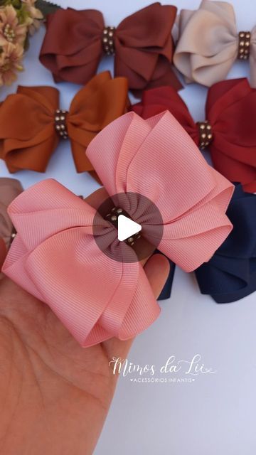 Hair Bows Diy Ribbon, Hair Bow Tutorial, Bows Diy Ribbon, Bow Tutorial, Diy Ribbon, Diy Hair Bows, Diy Bow, Diy Hair Accessories, Diy Hair