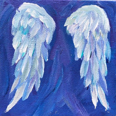 Angel Wings Art Painting, Back Tattoos Angel, Angel Wing Tattoos, Tattoos Angel, Wings Painting, Angel Wings Painting, Angel Wings Drawing, Wing Tattoos, Angel Wings Art