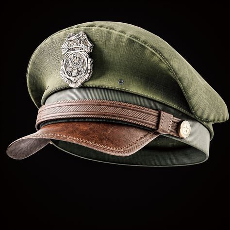 ArtStation - Military Hat ( Displacement Modeling ), Mehdi Beheshti Animation Lighting, Cammy Street Fighter, Military Drawings, Sixth Form, Military Cap, Goals Inspiration, Base Model, Military Hat, Tactical Pants