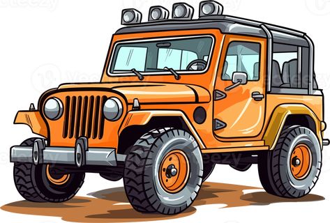 Jeep Clipart, Car Illustration, Free Png, Jeep, Royalty, Royalty Free, Clip Art, Illustrations, Quick Saves