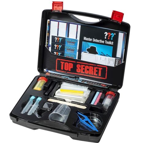 Gather your evidence with the Master Detective Toolkit 🕵️‍♀️ #thamesandkosmos #sciencekitsforkids #crafts4kids #kiddetective Real Detective, Kid Detectives, Science Toys, Forensic Science, Science Gifts, Science Kits, Forensic, Science Experiments Kids, Educational Toys For Kids