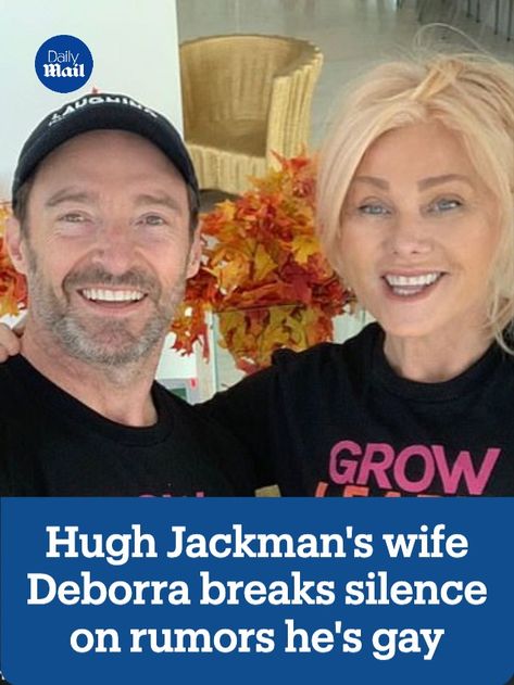 Hugh Jackman And Wife, Hugh Jackman And Deborra Lee Furness, Hugh Jackman Wife, Hugh Jackman Images, Gay Christmas, Men Closet, Ex Wives, Hugh Jackman, Celebrity Couples