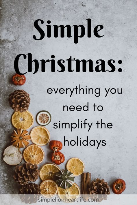 Gift Ideas Minimalist, Simplify Christmas, Minimalist Gift Ideas, A Simple Christmas, Becoming Minimalist, Christmas Simple, Scrub Corpo, Christmas Prep, Household Management