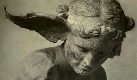 Shrine of Hypnos, The Greek god of Sleep - The UK College of Hypnosis and Hypnotherapy - Hypnotherapy Training Courses God Of Sleep, God Of Dreams, Greek Pantheon, Istoria Artei, Greek Mythology Tattoos, Principles Of Art, Ancient Sculpture, Roman Mythology, Greek Myths