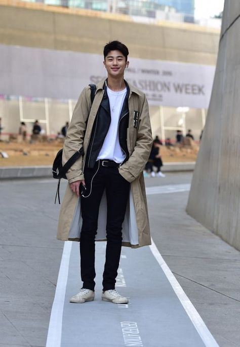 Byun Woo Seok, Japanese Mens Fashion, Asian Men Fashion, Seoul Fashion Week, Seoul Fashion, Hipster Mens Fashion, Latest Mens Fashion, Mens Fashion Suits, Mens Winter Fashion