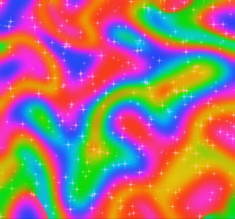 Scenecore Background, Clowncore Wallpaper, Rainbow Vomit, Animal Print Background, Soft Kidcore, Scene Core, Ipad Background, Rainbow Aesthetic, Neon Aesthetic