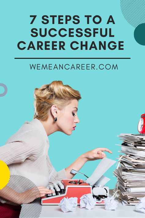 If you could make any career change, what would you choose? Let us know in the comment section! It’s never too late to switch careers, even if you are in your 30s, 40s, 50s, or beyond. Check out our blueprint on the top 7 steps to a successful career change. Job Search Tips, Career Transition, Job Career, Successful Career, Career Change, Career Development, Never Too Late, New Career, New Opportunities