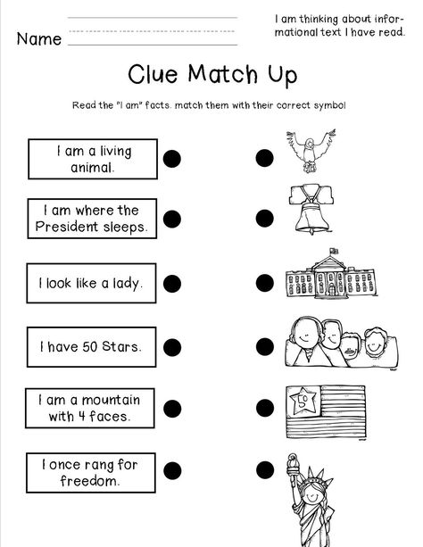 I have taught this for 4 years and got    the best clip art to turn it into a fabulous unit for you.    This unit meets the Common Core Sta... American Symbols Kindergarten, American Symbols Unit, United States Symbols, Thanksgiving Math Worksheets, Fun Math Worksheets, Patriotic Symbols, Kindergarten Social Studies, History Worksheets, Homeschool Social Studies