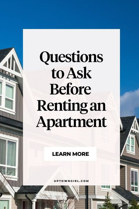 New Apartment Post Ideas, Things To Ask When Renting An Apartment, What To Ask When Renting An Apartment, First Apartment Questions To Ask, Questions To Ask When Touring Apartment, Apartment Tour Questions, Questions To Ask When Renting Apartments, Questions To Ask Apartment Hunting, Apartment Questions To Ask