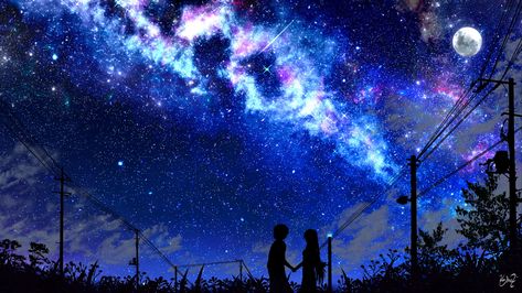 Download wallpaper 3840x2160 silhouette, night, starry sky, art, dark 4k uhd 16:9 hd background 16:9 Wallpaper Aesthetic, 16:9 Wallpaper Backgrounds, 16:9 Backgrounds, Anime Night, Boat Illustration, Sky Anime, Night Sky Wallpaper, Aesthetic Desktop Wallpaper, Ipad Mini 3