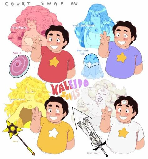 Pink And Blue Diamond Steven Universe, Crystal Gems As Humans, Steven Universe Mural, Steven Universe Gem Base, The Diamonds Steven Universe, Steven Universe Future Fanart, Steven Universe Christmas, Chibi Steven Universe, Diamonds Steven Universe