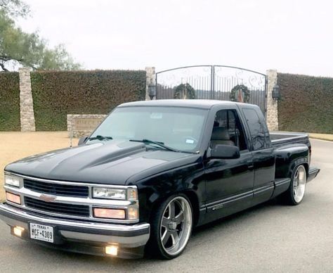 Obs Chevy Extended Cab, Chevy Trucks Lowered, Gmc Trucks Sierra, Obs Truck, Chevy Stepside, Chevy 1500, Chevy Trucks Silverado, Sport Truck, Lowrider Trucks