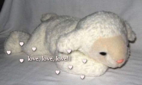 I have so much love to give <3 #softcore #coquette #pfp #whitepfp #girlblogger #girlblogging #sheep #sheepcore #lamb #lambcore #bunny #bunnycore #dollette #plushie #nostalgia #edit #love Sheep Pfp, Sheep Plushies, Lamb Plushie, Sacrificial Lamb, Coquette Pfp, Baby Buns, Soft Things, Coquette Girl, Old Memes