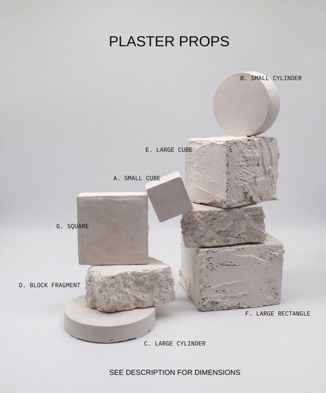 Plaster Jewelry, Concrete Objects, Concrete Accessory, Concrete Jewelry Display, Cement Jewelry Holder, Jesmonite Product Photography, Minimalist Jewelry Display, Diy Plaster, Minimalist Photos