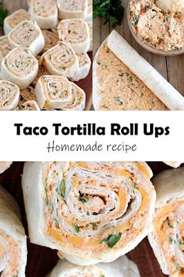 Taco Tortilla Roll Ups Taco Rollups, Taco Tortilla Roll Ups, Taco Roll Ups, Taco Tortilla, Taco Roll, Chicken Cheddar, Gluten Free Puff Pastry, Tortilla Rolls, Cream Chicken