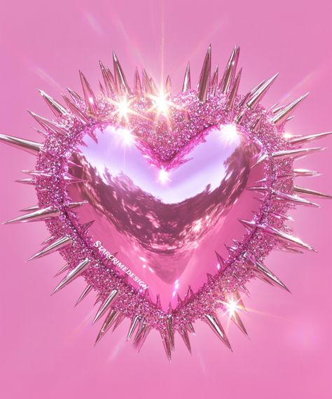 HEART PROTECTION💝 No no no no…Don’t funk with my heart 💘 Xo, Heather . . #glitterart #glitteraesthetic #pinkaesthetic #3DArt #heartart #pinkvibes #pinkvibes💕 Crazy Pink Aesthetic, Pink Heavy Metal Aesthetic, Pink Trap Aesthetic, Nail Wallpaper Aesthetic, Pink Trippy Aesthetic, Boujee Pink Aesthetic, Bejeweled Aesthetic, 90s Pink Aesthetic, Pink Punk Aesthetic