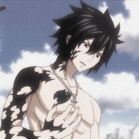 Gray Fullbuster Aesthetic, Fairy Tail Gray, Gray Fullbuster, Anime Fairy Tail, Anime Fairy, Fairy Tail, Group Chat, Tattoos, Hair