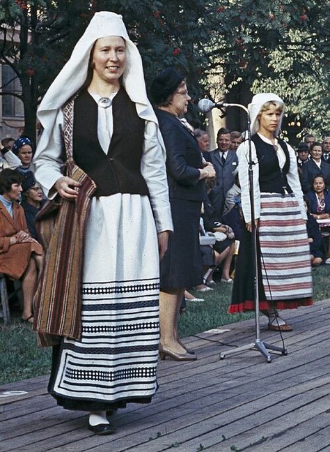 Finland People, Folk Costume, Finland