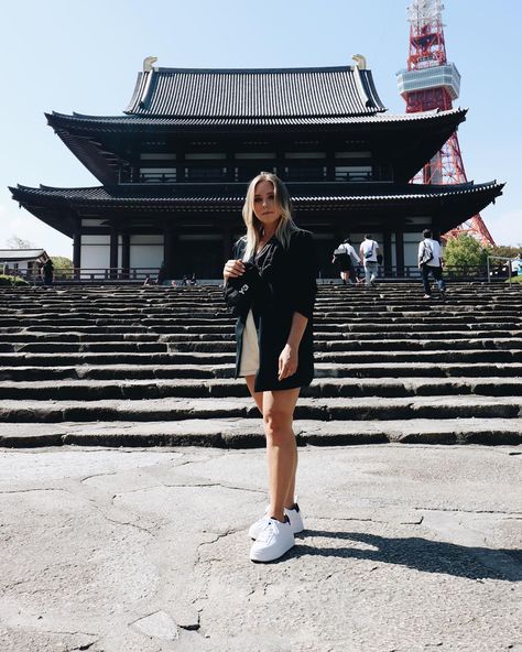 a s h l e y   n i c h o l e on Instagram: “Still gushing over how beautiful the Zojoji Temple was. Even though it was surrounded by the city, it was quiet and still.” Zojoji Temple, How Beautiful, The City, Temple, Louvre, Tokyo, Japan, Travel, On Instagram