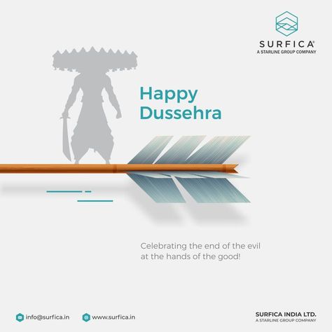 Celebrating the end of the evil at the hands of the good! Happy Dussehra..! #Surfica #Surficalam #Laminates #laminate #laminatescollection #LaminatesDesign #BestLaminates #LuxuryLaminates #LaminateCollection #LaminateSheet #HappyDussehra #Navratri #Dussehra2021 #DussehraFestival #Festival #India #vijayadashami Dussehra Creative Ideas, Vijayadashami Creative Ads, Dasara Creative Ads, Happy Dussehra Creative Ads, Dussehra Creative Post, Happy Navratri Creative Ads, Dussehra Creative Poster, Dussehra Post, Dussehra Creative Ads