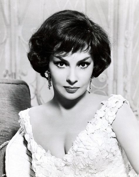 Gina Lollobrigida in 1950s | Gina Lollobrigida, 1950s Suave Men, Hollywood Women, Italian Actors, Gina Lollobrigida, Movie Actress, Classic Movie Stars, Italian Beauty, Italian Actress, Hollywood Icons