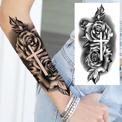 moderern designs mehandi toturials  and tattose Half Arm Sleeve Tattoo For Women, Pretty Tattoos For Women With Meaning, Angel Tattoo For Women, Wolf Forest, Barcode Tattoo, Tattoo Pics, White Tattoos, Belly Tattoo, Blue Rose Tattoos