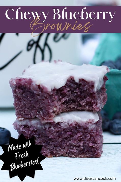 Blueberry Brownies, Icing Cupcakes, Christmas Baking Ideas, Brownies Recipe, Holiday Dinners, Comfort Food Recipes, Brownie Recipes, Baking Ideas, Food Coloring