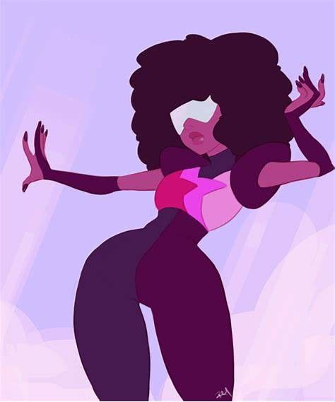 Garnet Fanart, Intp Fanart, Garnet Cosplay, Afro Hair Drawing, Garnet Steven, Garnet Steven Universe, Arte Alien, Steven Universe Characters, Steven Universe Gem