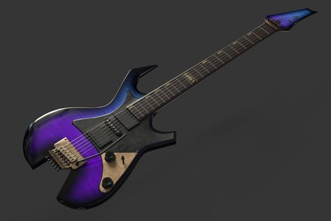 ArtStation - Cyberpunk Style Guitar Cyberpunk Guitar, Cyberpunk Red, Sound Studio, Apocalypse Survival, Cyberpunk Style, Concept Artist, Guitar Design, Toy Box, A Concept