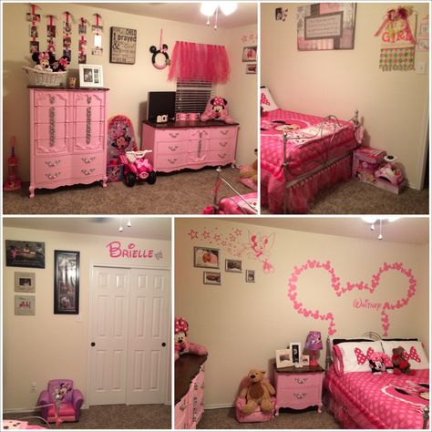 Minnie Mouse Bedroom Ideas Toddler, Modern Minnie Mouse Bedroom, Minnie Mouse Room, Minnie Mouse Room Ideas Toddler, Chic Minnie Mouse Bedroom, Minnie Nursery Ideas, Minnie Mouse Bedroom Decor, Minnie Mouse Baby Room Zazzle, Kids Bedroom Themes