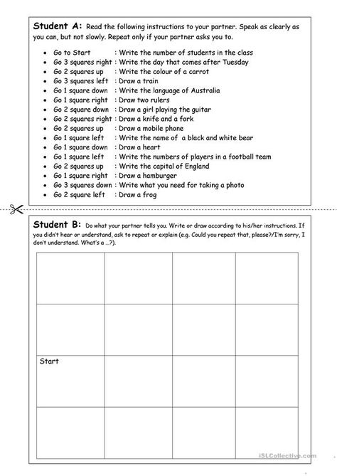 Can You Follow Directions Worksheet, Giving Instructions Worksheets, Following Instructions Activities, Follow Instructions Worksheet, Listening To Directions Activities, Listen And Draw Activity, Listening Skills Activities Student, Listening Worksheets Free Printable, Following Instructions Worksheet