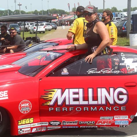 Live Fast Images on Instagram: “Erica Enders and the Melling Performance team put that Chevy Camaro in the Winners Circle at The “Big Go “Sunday afternoon against Matt…” Erica Enders, Motorbike Girl, Sunday Afternoon, Chevy Camaro, Drag Racing, Chevy, Aurora, On Instagram, Instagram