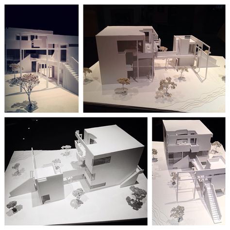 Hanselmann House, 1967 Maquette by me!! Michael Graves, Fort Wayne, Architecture Model, Interior Architecture Design, Interior Architecture, Fort, United States, Interior Design, Architecture