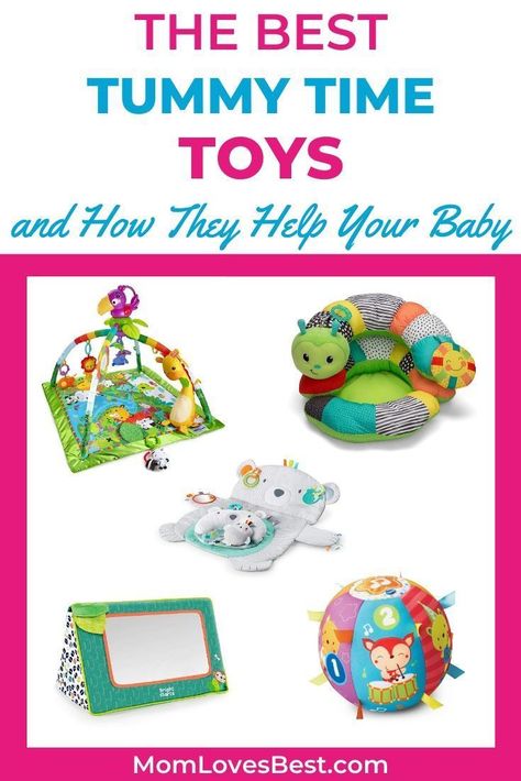 We’ve reviewed the 10 best tummy time toys for babies. Learn how to ensure safety and why tummy time is essential. Top Baby Items, Tummy Time Newborn, Baby Items Must Have, Tummy Time Toys, Baby Development Activities, Baby Tummy Time, Tiny Toys, Baby Musical Toys, Baby Play Activities