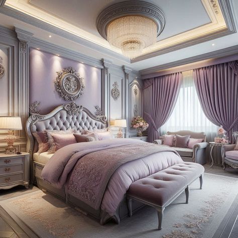 Girls princess bedroom