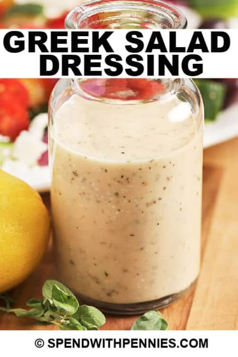 Restaurant Greek Salad Dressing, Recipe For Greek Salad Dressing, How To Make Greek Salad Dressing, Abc Pizza Greek Salad Dressing, Greek Feta Salad Dressing, Creamy Italian Dressing Greek Yogurt, Sweet Greek Salad Dressing, Mederteranian Salad Dressing, Creamy Greek Salad Dressing Recipe