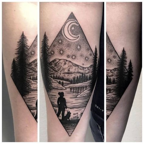 10 Best Hiker Tattoo Ideas That Will Blow Your Mind! | Outsons | Men's Fashion Tips And Style Guides Hiking Tattoos For Women Sleeve, Backpacking Tattoo, Hiker Tattoo, Hiking Tattoos For Women, Amor Tattoo, Outdoor Tattoo, Hiker Girl, Hiking Tattoo, Camping Tattoo